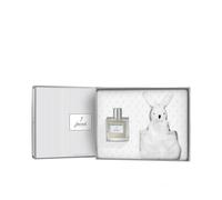 Jacadi Le Bébé Estuche Set de Fragancia Eau de Cologne sin Alcohol 100ml y Peluche Conejito Rabbit para Niños