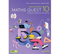 Jacaranda Maths Quest 10 Australian Curriculum, 5e learnON and Print (Maths Quest for Aust Curriculum Series)