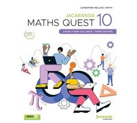 Jacaranda Maths Quest 10 Stage 5 NSW Syllabus, 3e learnON and print (Maths Quest for New South Wales Junior Series)