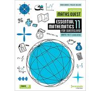 Jacaranda Maths Quest 11 Essential Mathematics Units 1 & 2 for Queensland, 2e learnON & Print (Maths Quest for Queensland Senior Series)