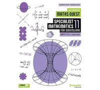 Jacaranda Maths Quest 11 Specialist Mathematics Units 1 & 2 for Queensland, 2e learnON & Print