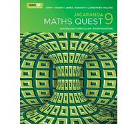 Jacaranda Maths Quest 9 Australian Curriculum, 4e learnON and Print (Maths Quest for Aust Curriculum Series)