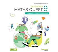 Jacaranda Maths Quest 9 Stage 5 NSW Syllabus, 3e learnON and Print (Maths Quest for New South Wales Junior Series)