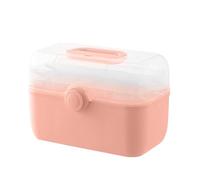 JacCos Caja de Almacenamiento de medicamentos, Caja de medicamentos, botiquín, Caja médica, Caja de Almacenamiento de medicamentos Botiquín casero de Gran Capacidad de múltiples Capas (Color: B) (D)