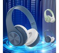 Jacenvly2024Nuevos auriculares Bluetooth 5.0 con micrófono, auriculares inalámbricos con cancelación de ruido, 10 horas de batería, compatibles