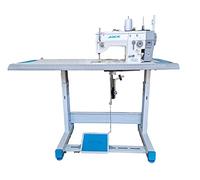 Jack 20U Máquina de Coser Industrial - Zigzag y Recta, Velocidad Ajustable, Ideal para Tela Pesada y Ligera
