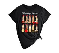 Jack 43 La fea camisa de Navidad de las mujeres de los hombres Camisa de Papá Noel Dirty Christmas Divertida pieza de Navidad Regalo para Navidad Secret Santa Gift Camisetas a juego Blusa de manga
