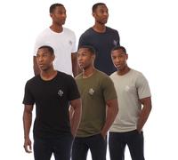 Jack And Jones Camiseta Tag para Hombre Pack de 5 (GT5789)