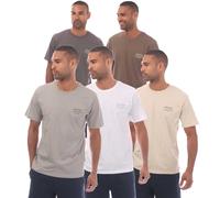Jack And Jones Camiseta Tag para Hombre Pack de 5 (GT5789)