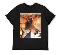 Jack and Rose Titanic - Camiseta de manga corta con control de humedad y secado rápido para yoga caliente, Negro, XXL