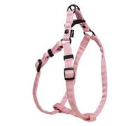 JACK AND VANILLA, arnés ergonómico de Nailon para Perros, Ajustable 12 mm, Talla XXS 24-28 cm, Color Rosa, Comodidad óptima y diseño Atractivo para Paseos agradables, Modelo Comfort