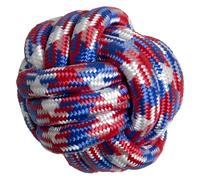 JACK AND VANILLA, Bola de Cuerda para Perros, Ø11,5 cm, Peso 180-190 g, Duradero y Resistente, Ideal para Juegos Activos, fácil de Limpiar, no especificado, Modelo Borabora