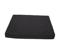 JACK AND VANILLA, Cama de Perro ortopédica Impermeable de Espuma con Memoria de Forma, diseño Moderno, fácil de Mantener, Dimensiones 80 x 60 x 9 cm, Color Gris Claro, Modelo Deportivo Impermeable