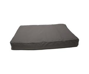 JACK AND VANILLA, Cama para Perro Diseño Moderno y Cómodo, Acolchado Suave, Funda Lavable, Duradera, Ideal para Todas Las Razas, Talla L, Gris, Modelo Timeless Memphis