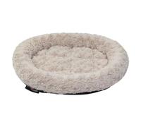 JACK AND VANILLA, Cesta de Gato, Modelo Softy, Color Rosette Beige, Talla XS, 45 x 40 x 7 cm