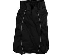 JACK AND VANILLA, Chaqueta Impermeable sin Capucha para Perros, Ajuste cómodo, Ideal para Actividades al Aire Libre, Bolsillos prácticos, Talla XXL, Longitud 70 cm, Color Negro, Modelo Fisherman