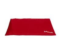 JACK AND VANILLA - Cojín Impermeable para Perros - Alfombra de Dormir para cestas y Cama Impermeable, Antideslizante, con Comodidad para Perros pequeños a Grandes, Color Rojo, L, 85 x 55 cm