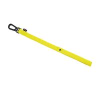 JACK AND VANILLA, Correa Corta para Perro, Modelo Comfort Tube Nylon, Color Amarillo, Tamaño 25 mm x 50 cm