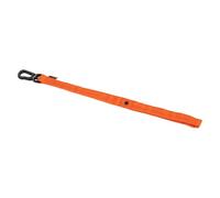 JACK AND VANILLA, Correa Corta para Perro, Modelo Comfort Tube Nylon, Color Naranja, Tamaño 25 mm x 50 cm