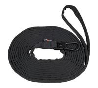 JACK AND VANILLA, Correa para Perro Modelo Comfort Tube Nylon, Color Negro, Tamaño 20 mm x 500 cm