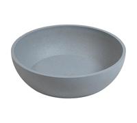 Jack and Vanilla, Cuenco de bambú ecológico Antideslizante para Animales, Capacidad 1600 ml, diseño Moderno, fácil de Limpiar, Ø21,2 x 6,4 cm, Color Azul, Modelo Bon Appetit