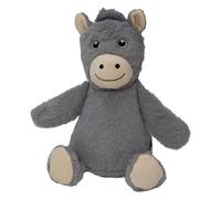 JACK AND VANILLA, Doudou Burro con Squeeker para Perros y Gatos, Juguete de Tela Suave y Duradera, estimula el Juego, fácil de Limpiar, tamaño 18 cm, Color Multicolor