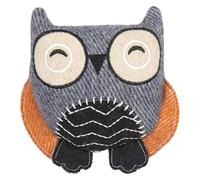 JACK AND VANILLA, Juguete de Madera de búho de 17 cm para Perro y Gato, diseño Colorido, Duradero e Interactivo, estimula el Despertar sensorial, fácil de Limpiar, tamaño 17 cm, Color Multicolor