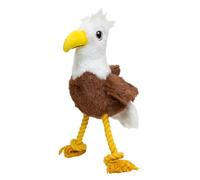 JACK AND VANILLA, Juguete de Peluche águila para Perros y Gatos, Resistente, con Silbato Integrado, Ideal para Jugar y Aprender, 28 cm, Color Brillante