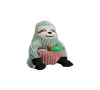 JACK AND VANILLA, Juguete de Peluche en Forma de Perezoso para Perros, Suave y Resistente, Ideal para Jugar y abrazar, Lavable a máquina, 25 cm, Colores Vivos, para Todas Las Razas