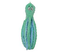 JACK AND VANILLA, Juguete Interactivo para Perros con Forma de Pulpo, 45 cm, Verde Manzana, Suave y Duradero, Ideal para Tallas Grandes, Lavable a máquina, Placer garantizado, Modelo de Burbuja Plush