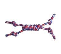 JACK AND VANILLA, Nudos de Masticar Naturales para Perros, fortalece la Salud Dental, estimula la Actividad Mental, 26 cm, Color Natural, Modelo Borabora