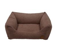 JACK AND VANILLA, Sofá para Mascotas Confort Optimal, Relleno Lujoso, Diseño Elegante, fácil de Limpiar, tamaño 117 x 82 x 28 cm, Color marrón Chic para Todas Las Razas