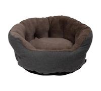 JACK AND VANILLA, Sofá para Perro y Gato, Confort Optimal, Diseño Elegante, Materiales duraderos, Base Antideslizante, fácil de Mantener, Dimensiones 50 x 40 x 28 cm, Gris Oscuro