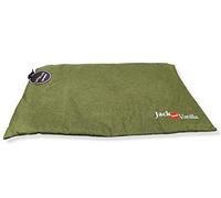 JACK AND VANILLA, Waterproof, Cojín de Jaula para Perro, Impermeable, Verde, Talla L, 85 x 55 cm