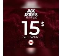 Jack Astor's Bar and Grill Gift Card 15 CAD Key - CANADA