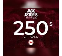 Jack Astor's Bar and Grill Gift Card 250 CAD Key - CANADA