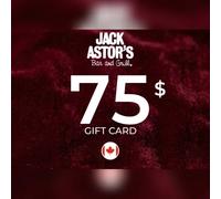 Jack Astor's Bar and Grill Gift Card 75 CAD Key - CANADA