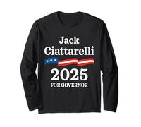 Jack Ciattarelli Elección del gobernador de Nueva Jersey 2025 Divertido Manga Larga