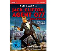 Jack Clifton, Agent 077 - Collection / Alle 3 Kultfilme mit Ken Clark (Pidax Film-Klassiker) [3 DVDs]