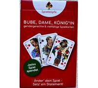 Jack, Dama, Reina Spielköpfe Juego de la Familia Juego de Cartas Mesa