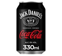 JACK DANIELS & COCA COLA LATA 33 CL