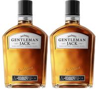 Jack Daniel's Gentleman Jack Tennessee Whiskey, Doble filtrado, 1 litro (Paquete de 2)