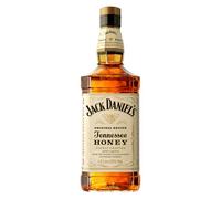 Jack Daniel's Honey Whiskey, Combina Jack Daniel’s Tennessee Whiskey y un Toque de Miel, Sabor Caramelo, 35% Vol. Alcohol, 1Litro