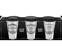 Jack Daniel's Licensed Barware Vaso de chupito, juego de 3
