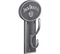 Jack Daniel's Old No. 7 - Perchero de pared individual (17,78 x 9,5 cm), diseño de whisky