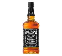Jack Daniel's Old No. 7 Tennessee Whiskey, Whisky, 40% Vol., 1 Litro | Whisky americano premium, suave y con cuerpo, con notas de caramelo, vainilla y roble, ideal solo, con hielo o en cócteles.