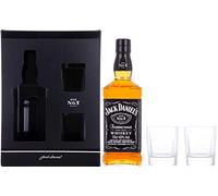 Jack Daniel's Tennessee Whiskey 40% Vol. 0,7l in Giftbox with Rocking glasses