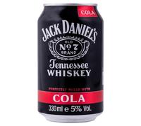 Jack Daniel's Tennessee Whiskey & Cola 5% Vol. 12x0,33l Dosen