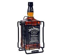 Jack Daniel's Tennessee Whiskey Old No.7, Pack Con Balancín, Whiskey Suave e Intenso al Paladar, 40% Vol. Alcohol, 3Litros
