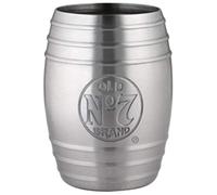 Jack Daniel's Vaso de chupito de acero inoxidable de 2 onzas, logotipo de insecto, producto oficial con licencia oficial, colección Jack Daniel's Bar, producto exclusivo